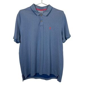 Blue Polo IZOD Advantage Performance Stretch Short‎ Sleeve XL Golf Shirt
